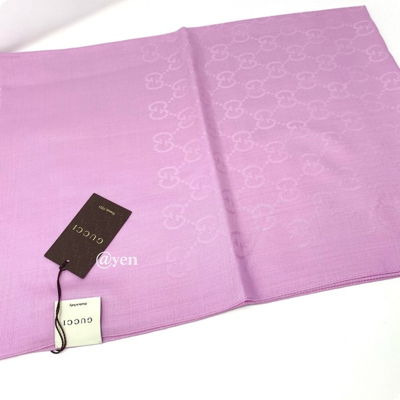 Gucci pink GGnat plus scarf - Picture 4 of 8